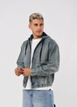 Campera capucha oxido