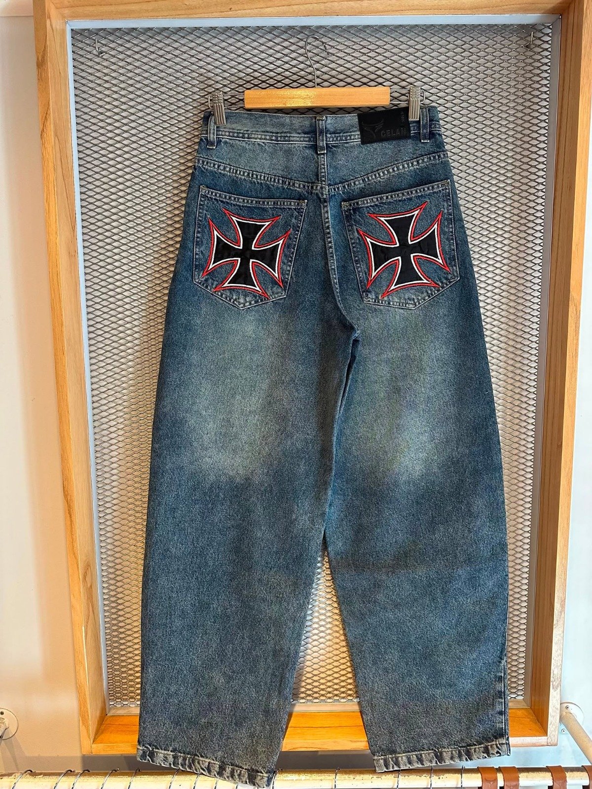 370106b7-9286-4e8b-a9b2-e99269322cb6 Extra baggy chopper jean rígido - Imagen 1
