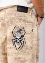 Extra baggy araña jean rígido - Imagen 3