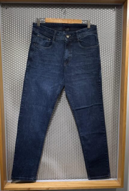 Semi-chupin azul jean elastizado