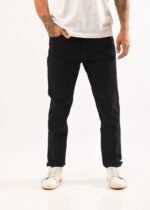 Pantalon clasico negro gabardina elastizado