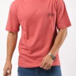 Remera malibu oversize rojo