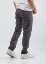 Recto clásico gris gabardina rígido - Imagen 2
