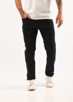 Pantalon clasico negro gabardina elastizado - Imagen 4