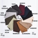 Pantalon chino semi-chupin gabardina elastizado - Imagen 2