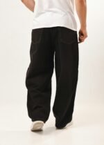 Extra baggy marron jean rígido - Imagen 2