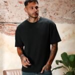 Remera oversize wafle