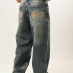 Extra baggy pol jean rígido