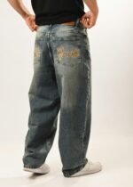 Extra baggy pol jean rígido